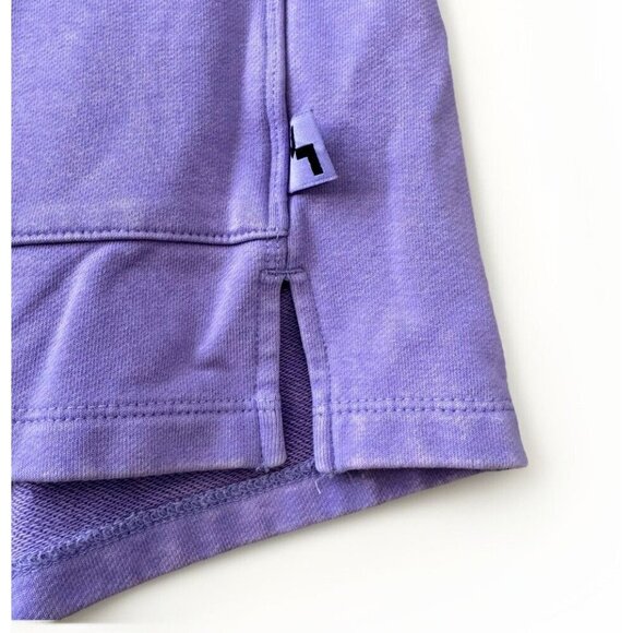 JoyLab Women Hoodie Sweatshirt And Shorts Set Pullover Purple Medium Large - Picture 8 of 11